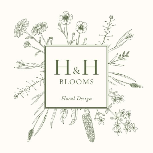 Hale & Hound Blooms Logo 