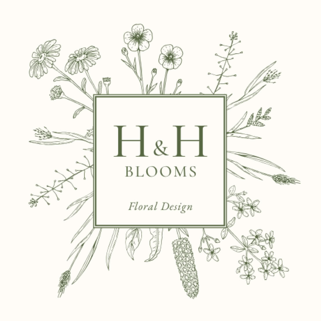 Hale & Hound Blooms Logo 