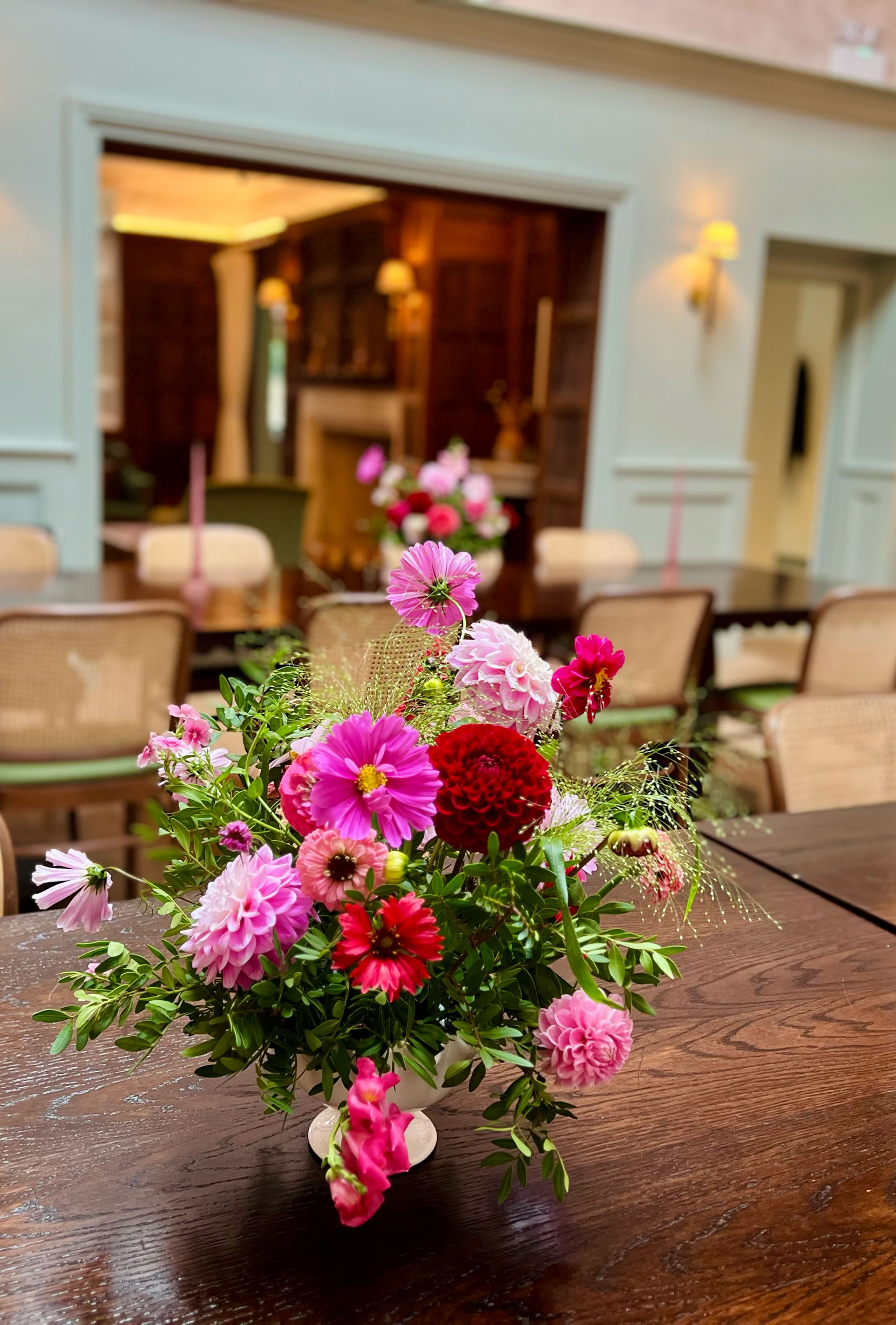 Wild meadow Bridal bouquet and buttonhole 